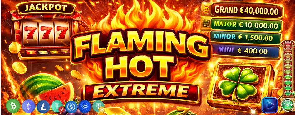Flaming Hot Extreme Jackpot Cards